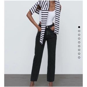 Black Wash Denim Jeans